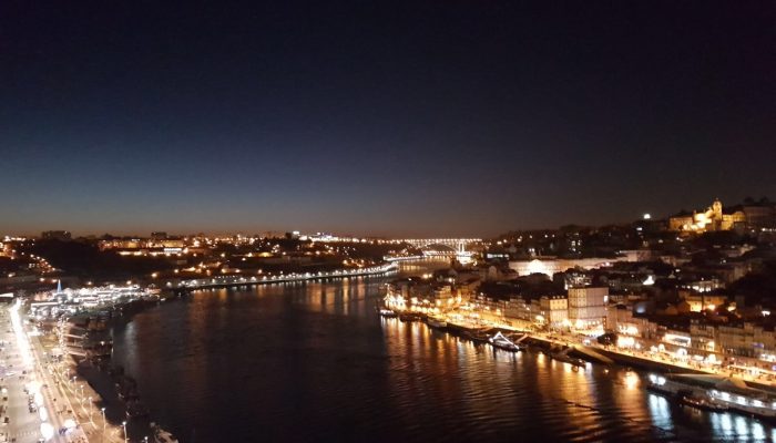 vistas de Oporto desde el puente Luis I