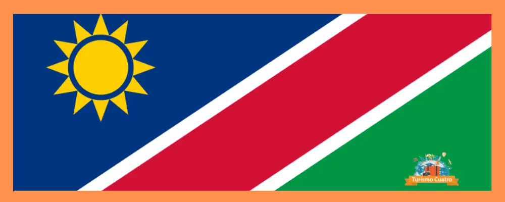 bandera namibia