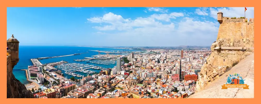 panoramica de Alicante pueblo cercano a Costa Blanca